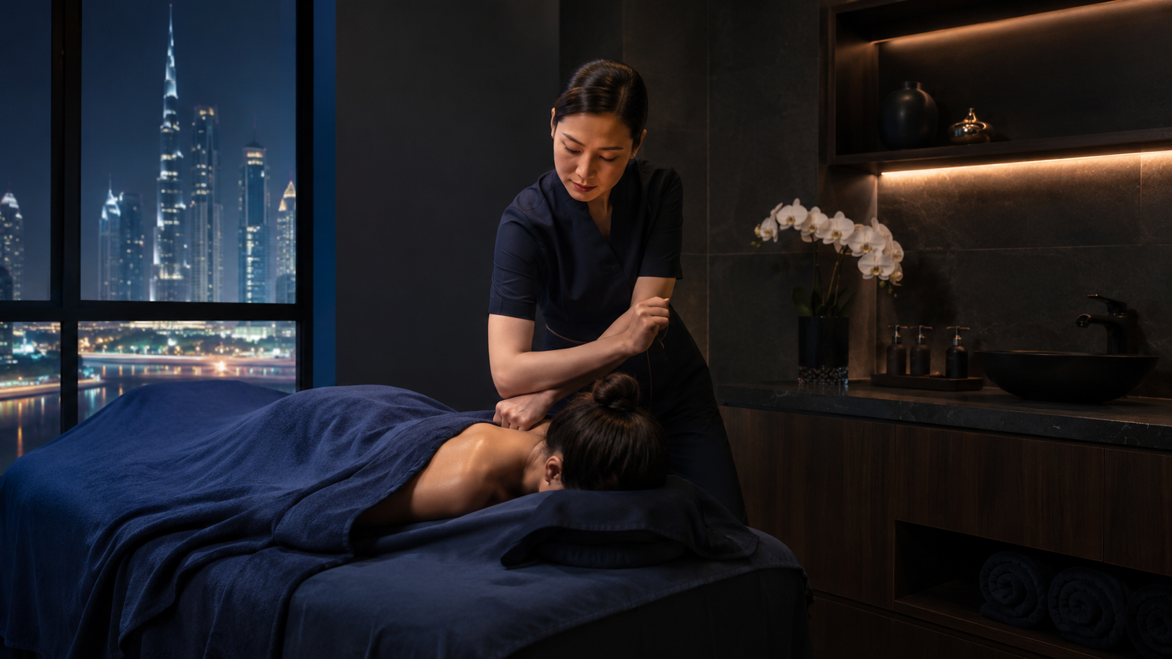 Professional massage care in Al Furjan Dubai